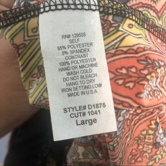 Hypnotik Women’s Maxi Peacock Feather Print Dress - Picture 4 of 6